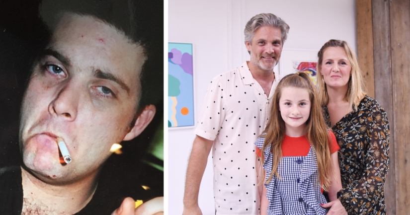 How one man changed his life and came from a liter of vodka a day to a successful career as an artist