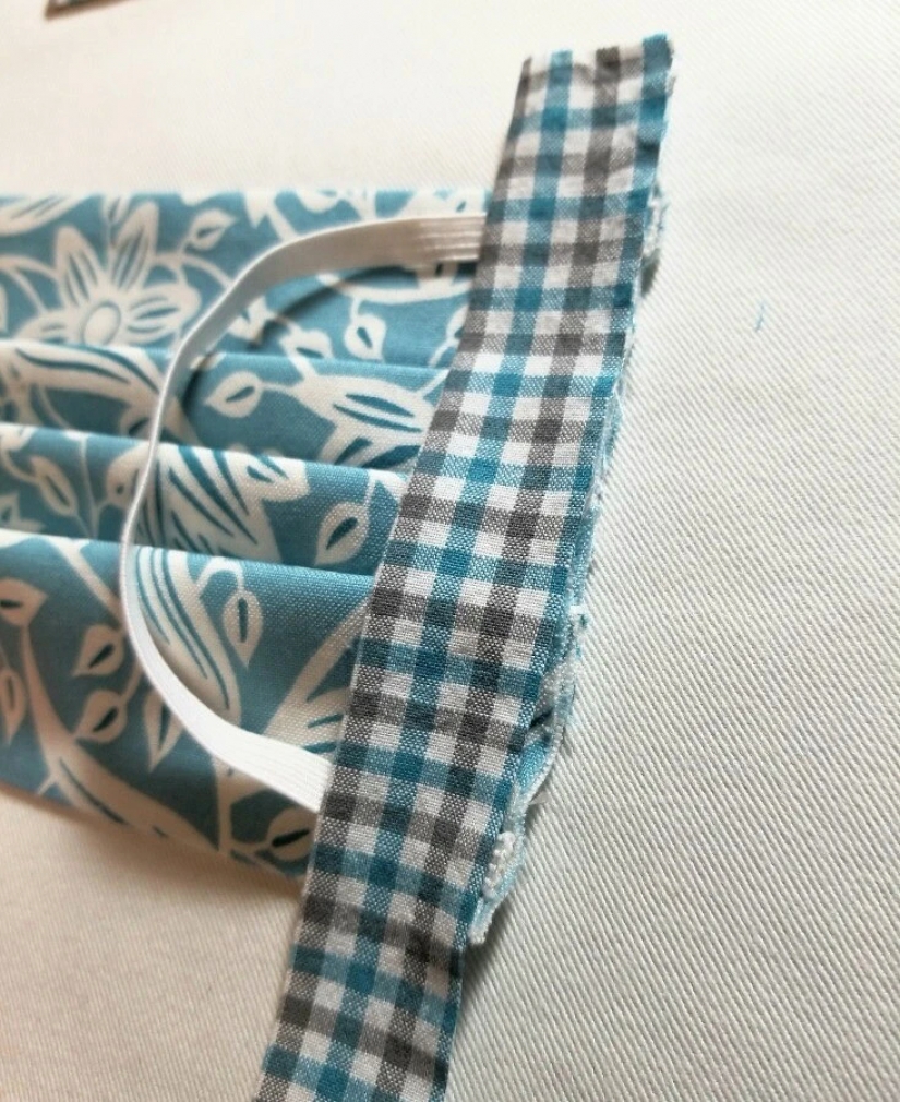 How to sew a medical mask with your own hands