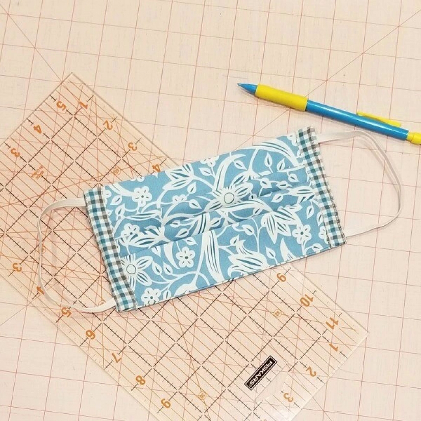 How to sew a medical mask with your own hands