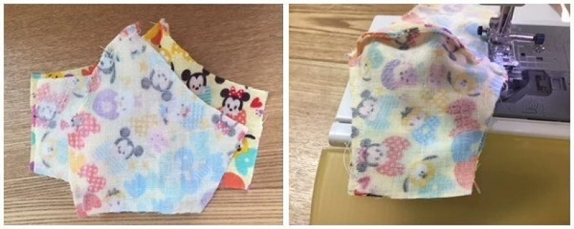 How to sew a medical mask with your own hands