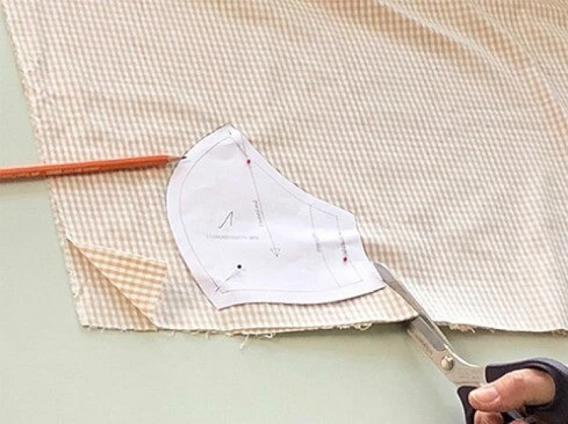 How to sew a medical mask with your own hands