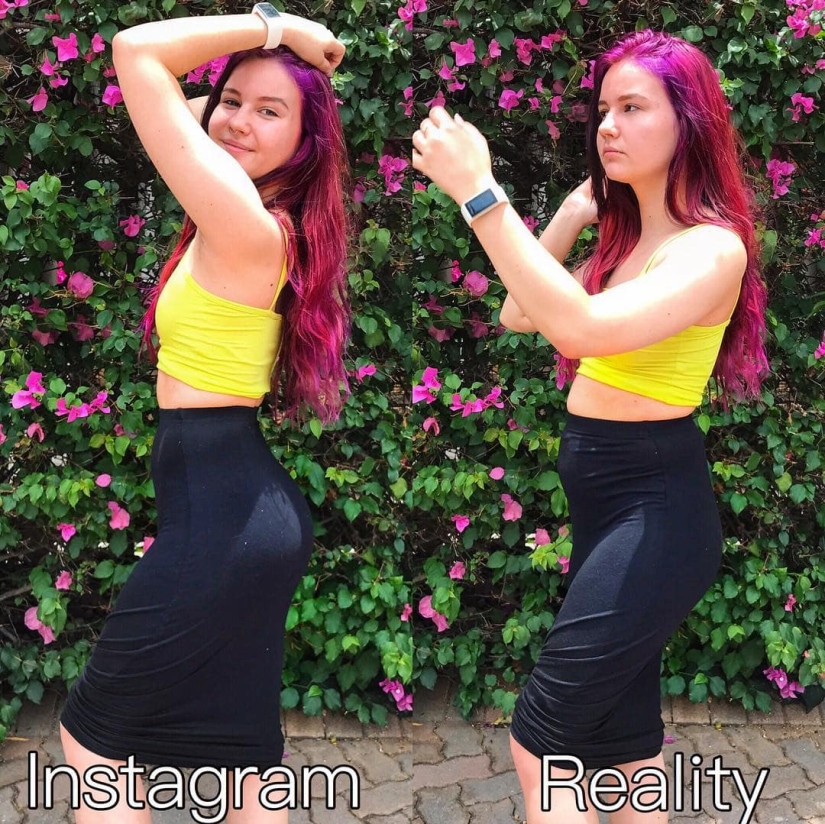 How we are deceived on Instagram: 25 examples of an honest fitness blogger