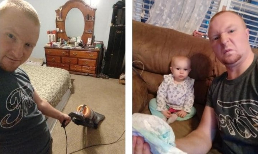 Husband sends the wife of photos from which melt all women. And this is not 18+
