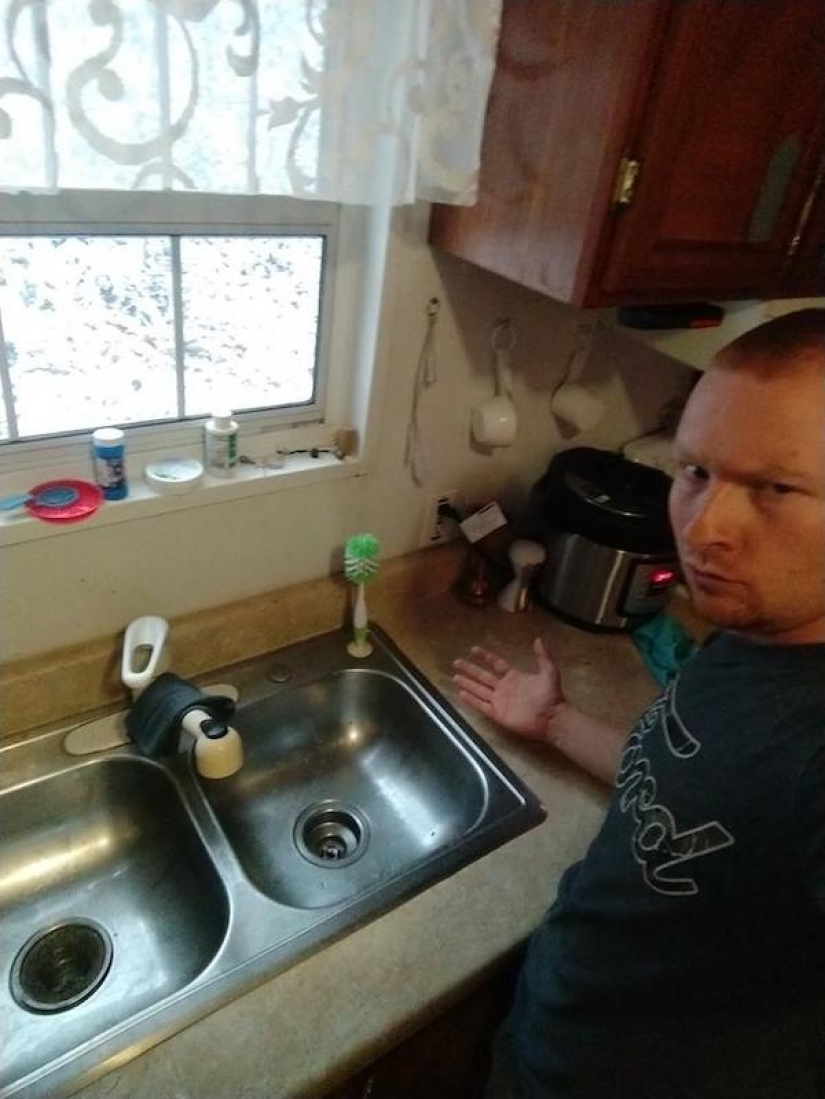 Husband sends the wife of photos from which melt all women. And this is not 18+