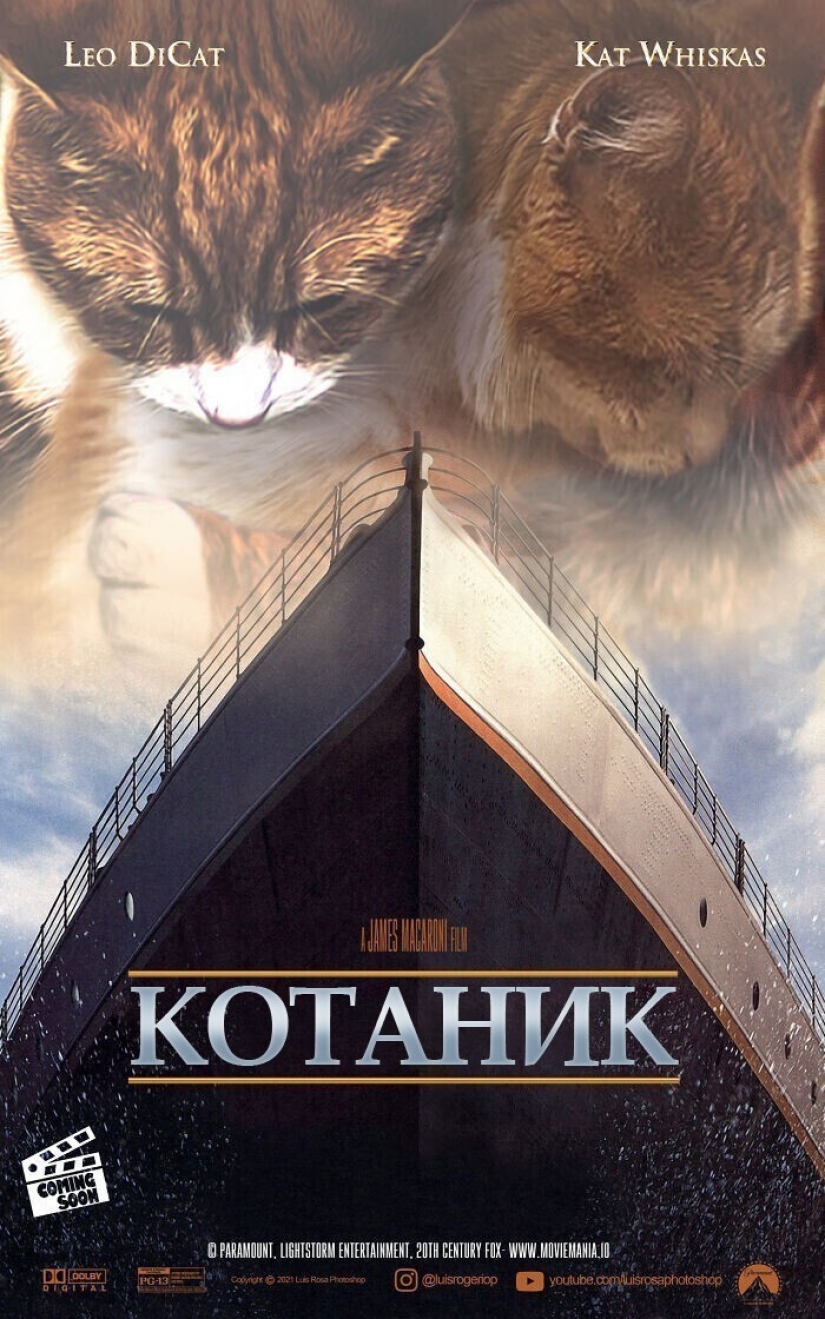 If dogs and cats played in blockbusters