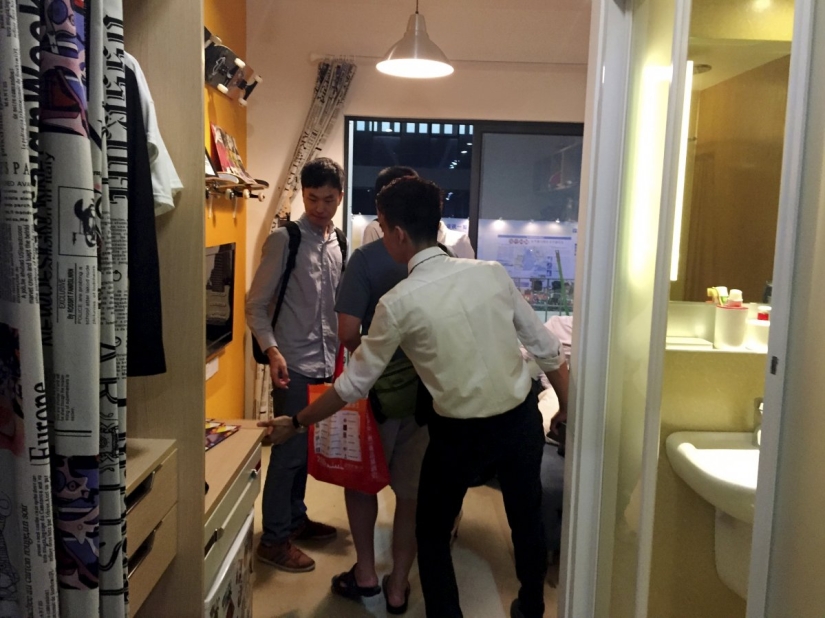 In cramped quarters, but no offense: ah, this brave new world of micro-apartments