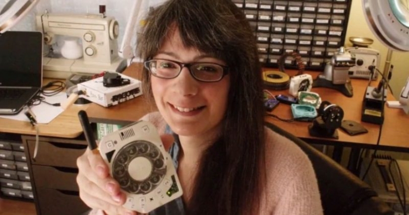 In the United States has created a real disk "babushkofon" for retro lovers