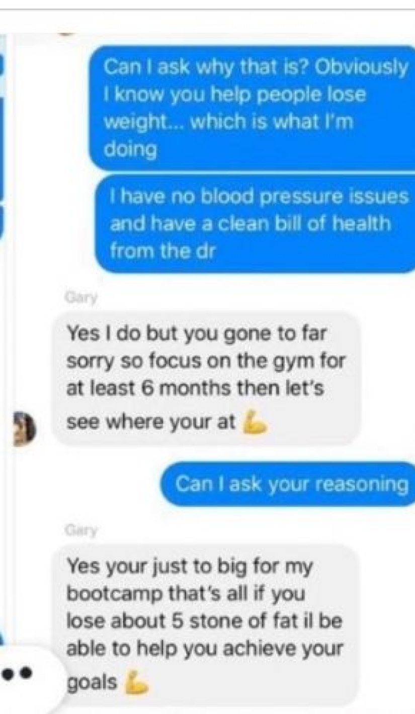 In the USA, a girl was not taken to a slimming camp because she is... too fat