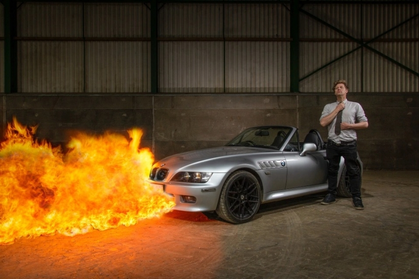 Ingenious technique from a simple plumber: the Briton designed a high-speed toilet on wheels