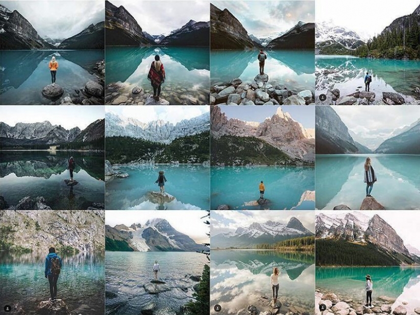 Instagram se inundó de fotos idénticas