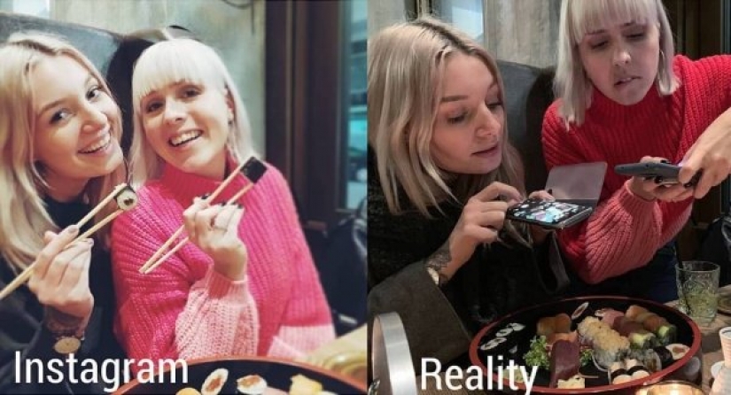 Instagram vs realidad: ¿qué es lo que realmente