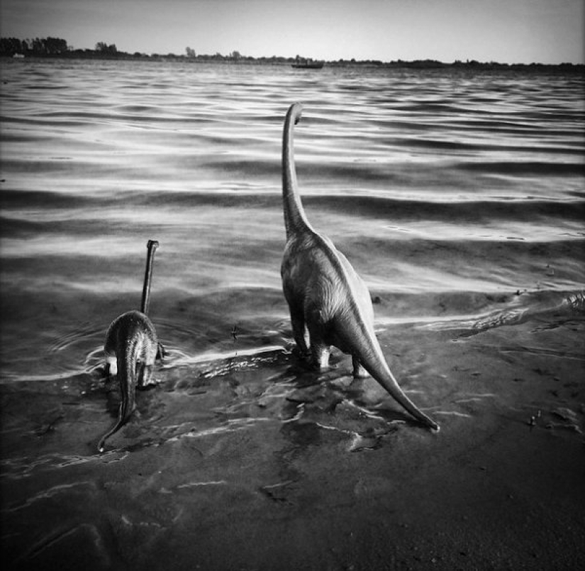 It seems that dinosaurs still roam the earth