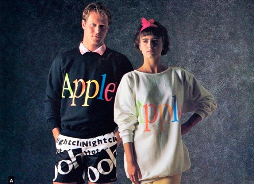 It turns out that without Steve Jobs in the 1980s, Apple was selling clothes