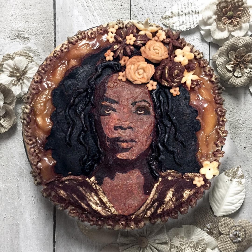It's a pity to even cut it: pop culture in pies