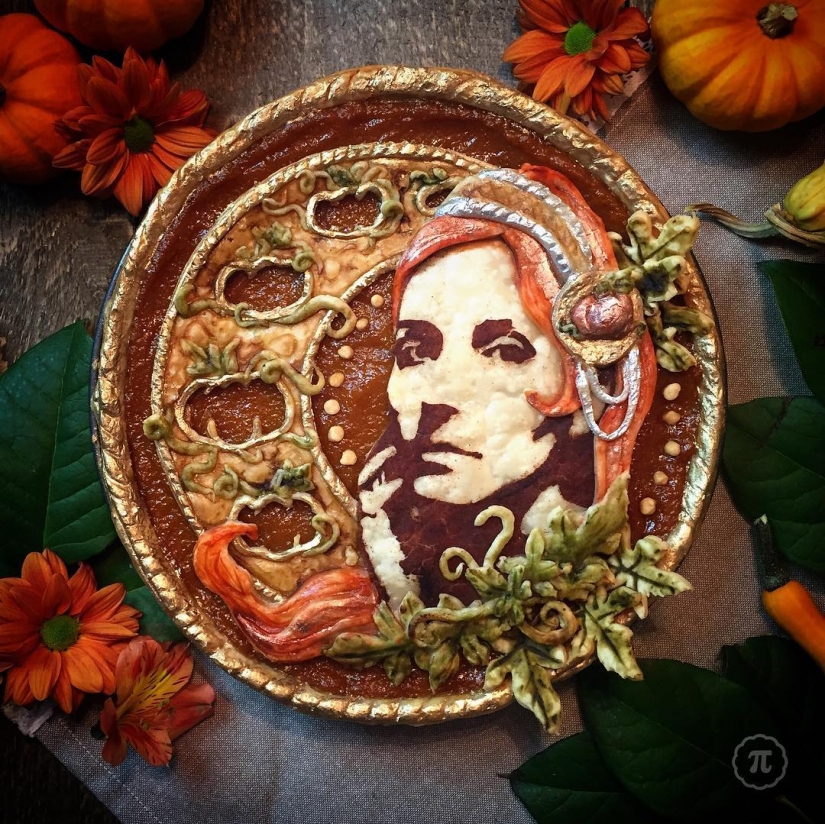 It's a pity to even cut it: pop culture in pies