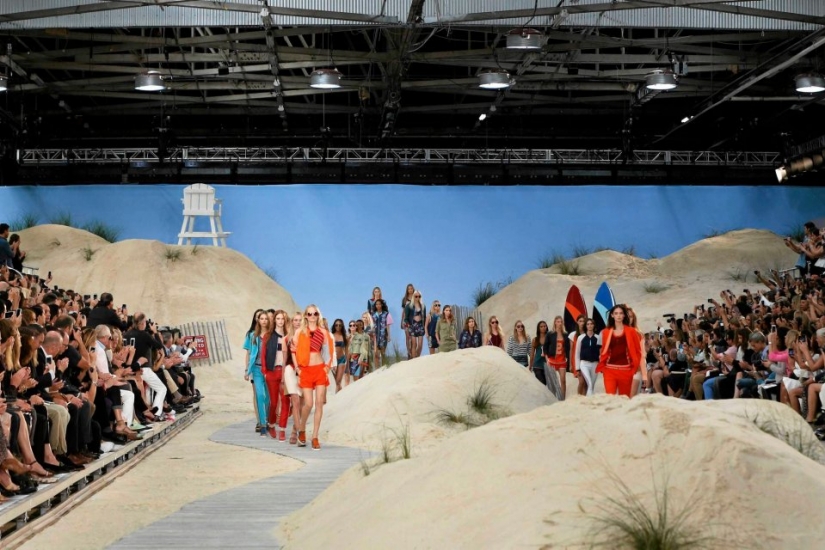 It's hard to be a model ...