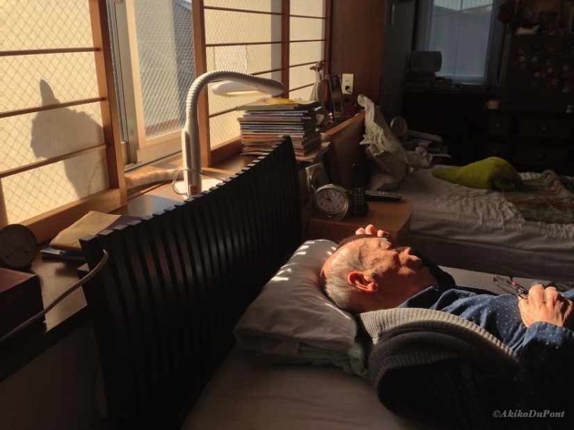 Japanese woman brought her grandfather back to life by giving him a kitten