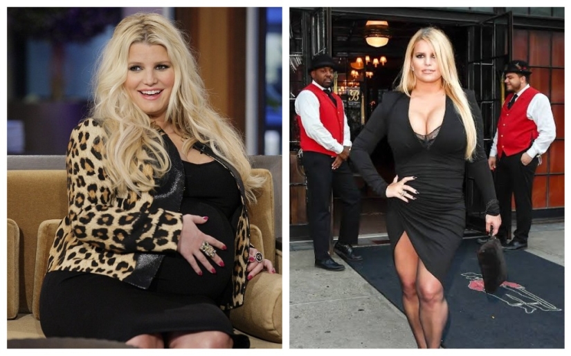 Jessica Simpson perdió 45 kg en solo seis meses
