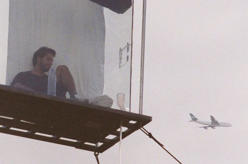 Juguetón de la pluma: el más peligroso de trucos de ilusionista David blaine