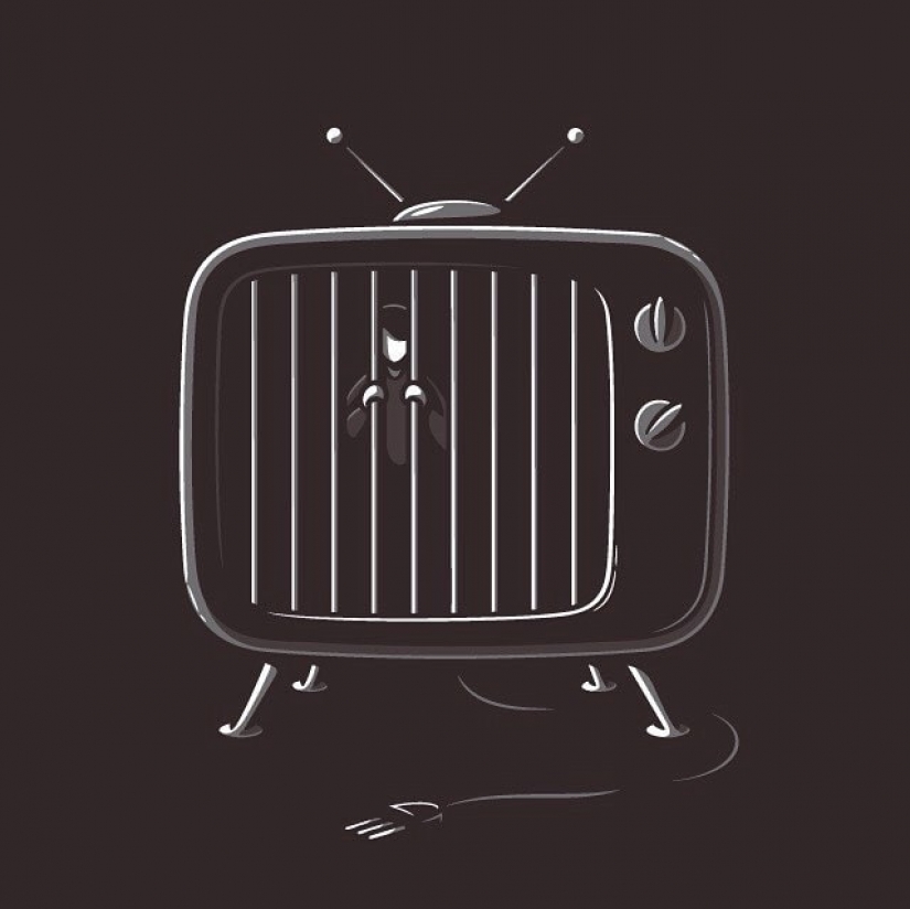 La amarga verdad sobre la vida moderna en las ilustraciones de italiano La amarga verdad sobre la vida moderna en las ilustraciones de italiano