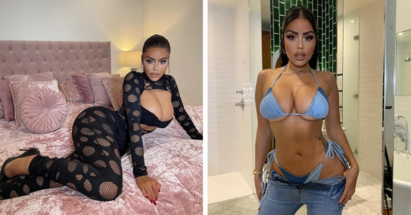 La blogger y modelo Chloe Saxon mostró el traje de baño más arriesgado del mundo La blogger y modelo Chloe Saxon mostró el traje de baño más arriesgado del mundo