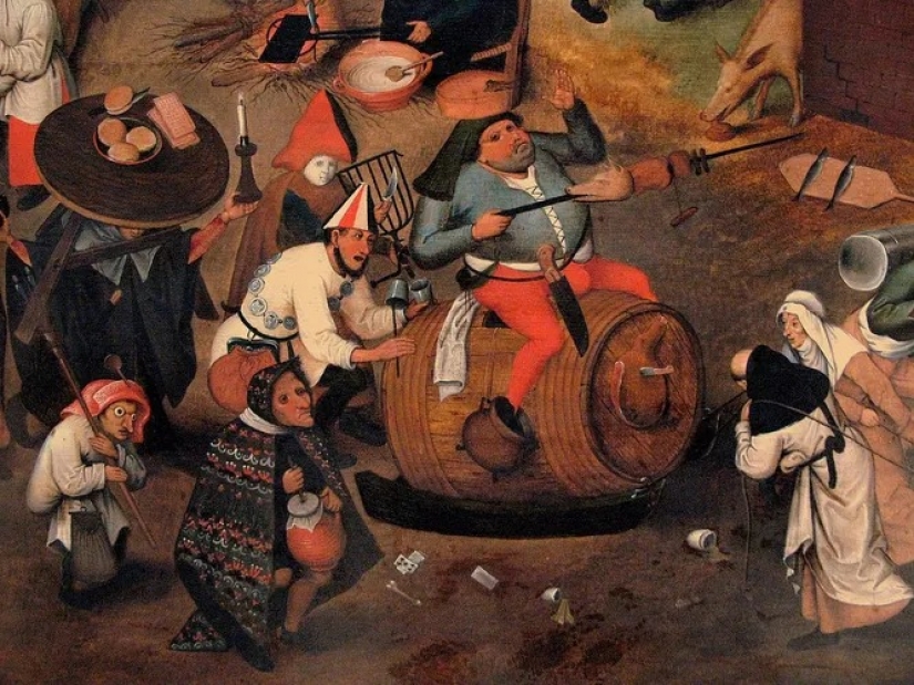 La comida rápida y la cerveza: la forma de comer de la gente de la Edad media todos los días?