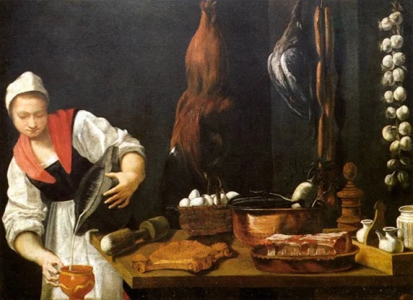 La comida rápida y la cerveza: la forma de comer de la gente de la Edad media todos los días?