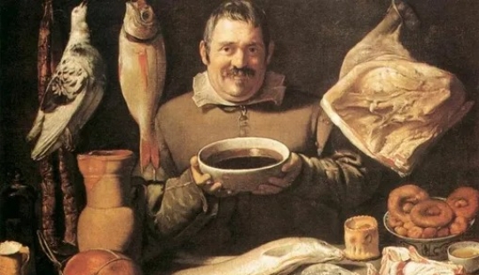 La comida rápida y la cerveza: la forma de comer de la gente de la Edad media todos los días?