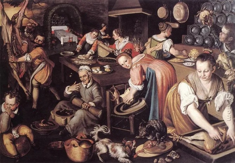 La comida rápida y la cerveza: la forma de comer de la gente de la Edad media todos los días?