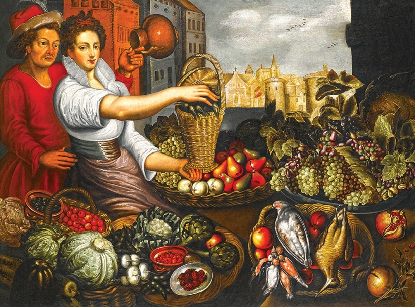 La comida rápida y la cerveza: la forma de comer de la gente de la Edad media todos los días?