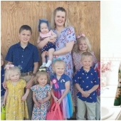 La esposa de 36 años del pastor ha dado a luz 11 veces, quedando embarazada cada año de matrimonio, y quiere más hijos La esposa de 36 años del pastor ha dado a luz 11 veces, quedando embarazada cada año de matrimonio, y quiere más hijos