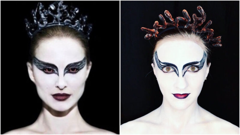 La familia creativa recreó los famosos carteles de películas para no aburrirse en cuarentena