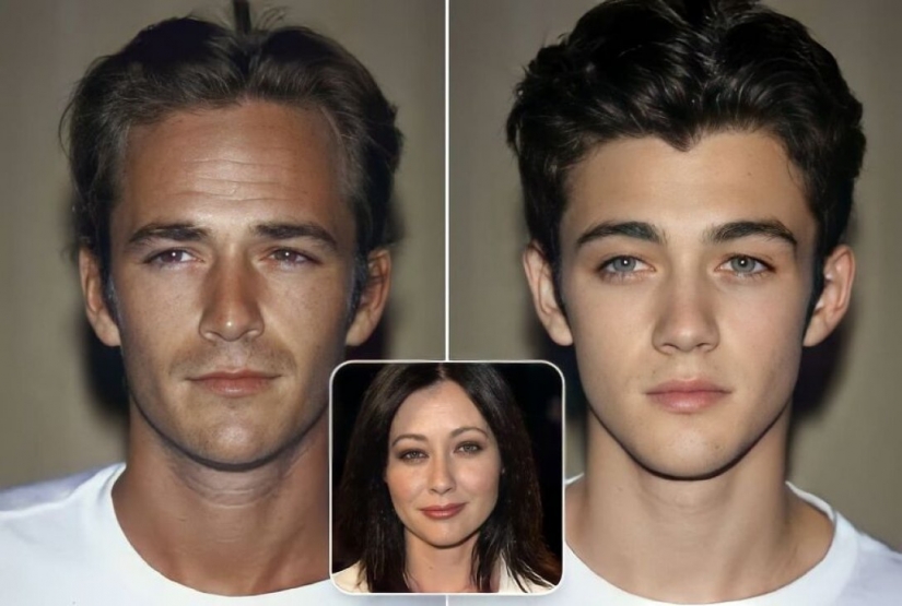 La hija de Ross y Rachel de "Friends" y 10 hijos más de las legendarias estrellas de cine, que fueron dibujados por AI