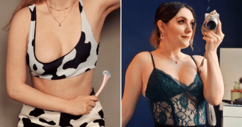 La inglesa, debido a una enfermedad rara, creció solo un pecho, pero esto no la hizo infeliz La inglesa, debido a una enfermedad rara, creció solo un pecho, pero esto no la hizo infeliz