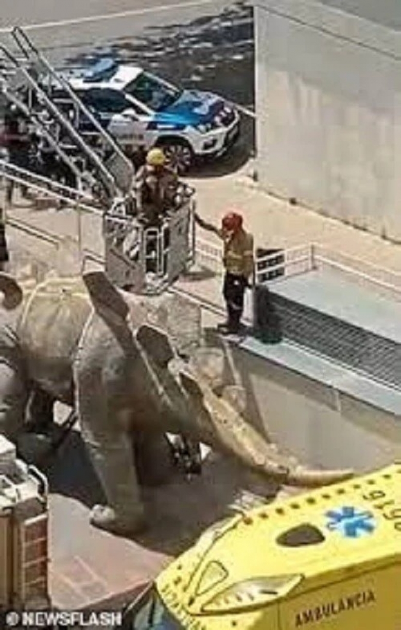 La muerte más ridícula: Alcancé mi teléfono, me quedé atrapado en un dinosaurio