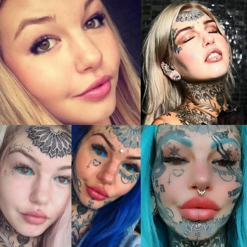 La mujer australiana se cubrió completamente con un tatuaje para deshacerse de la incertidumbre La mujer australiana se cubrió completamente con un tatuaje para deshacerse de la incertidumbre