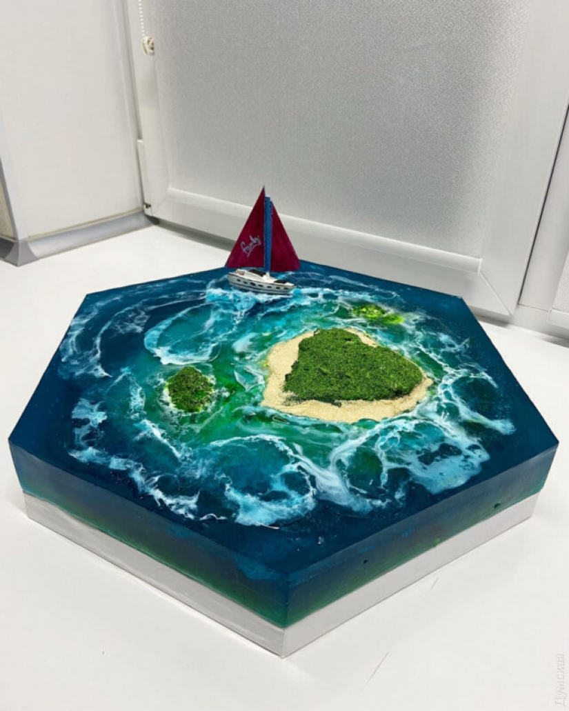 La pastelera autodidacta Kristina Dolnik hace pasteles únicos sin masilla