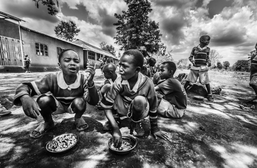 La vida cotidiana de los niños en Tanzania