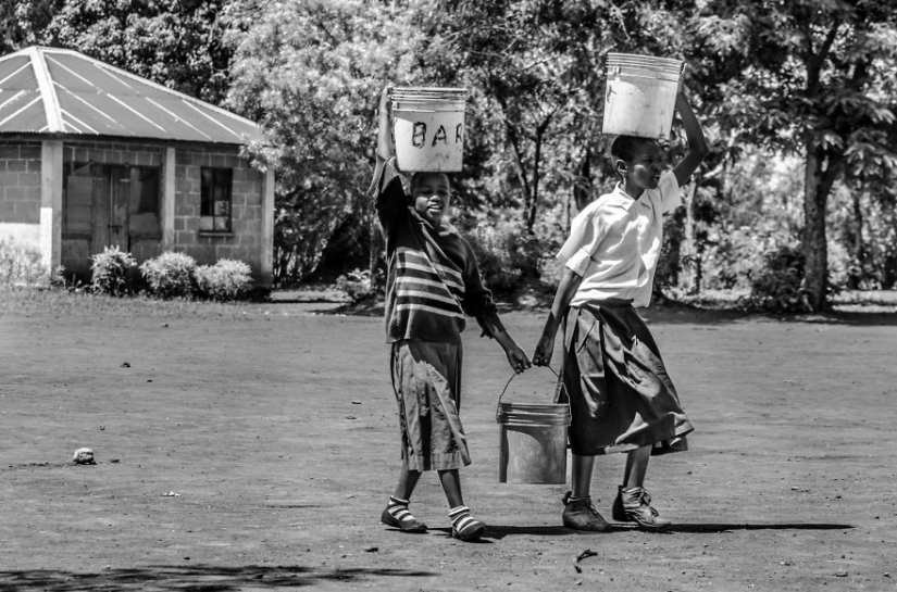 La vida cotidiana de los niños en Tanzania