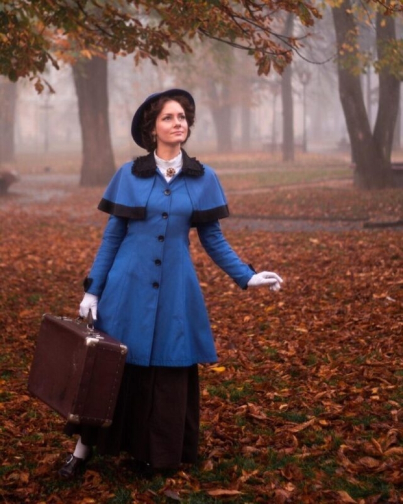 "Lady vintage" de Vinnytsia: la chica eligió para sí un estilo victoriano casual