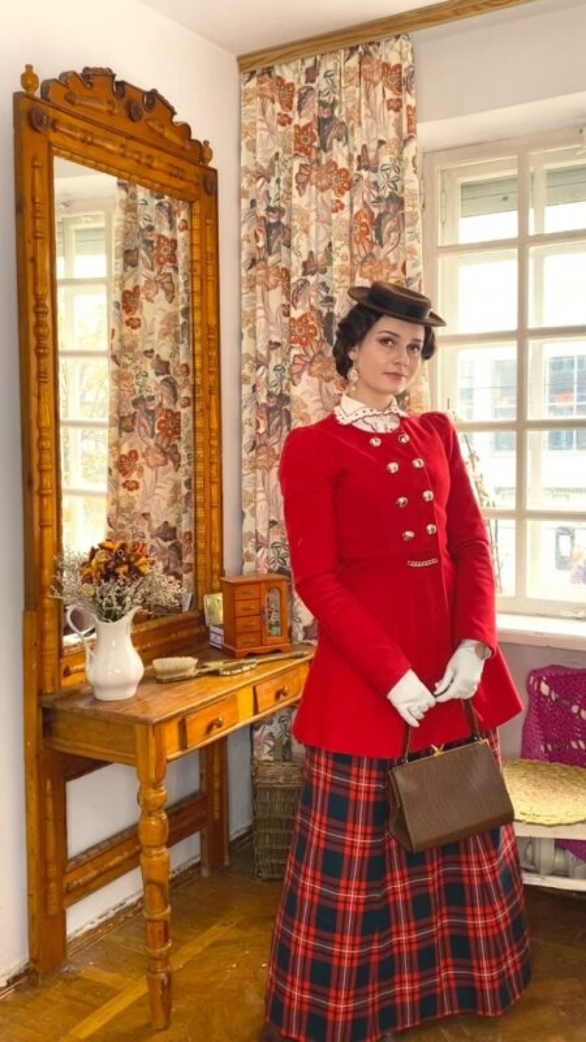 "Lady vintage" de Vinnytsia: la chica eligió para sí un estilo victoriano casual