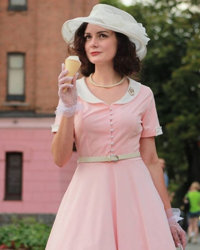 "Lady vintage" de Vinnytsia: la chica eligió para sí un estilo victoriano casual