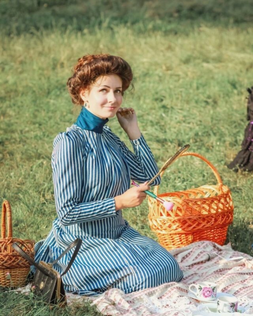 "Lady vintage" de Vinnytsia: la chica eligió para sí un estilo victoriano casual