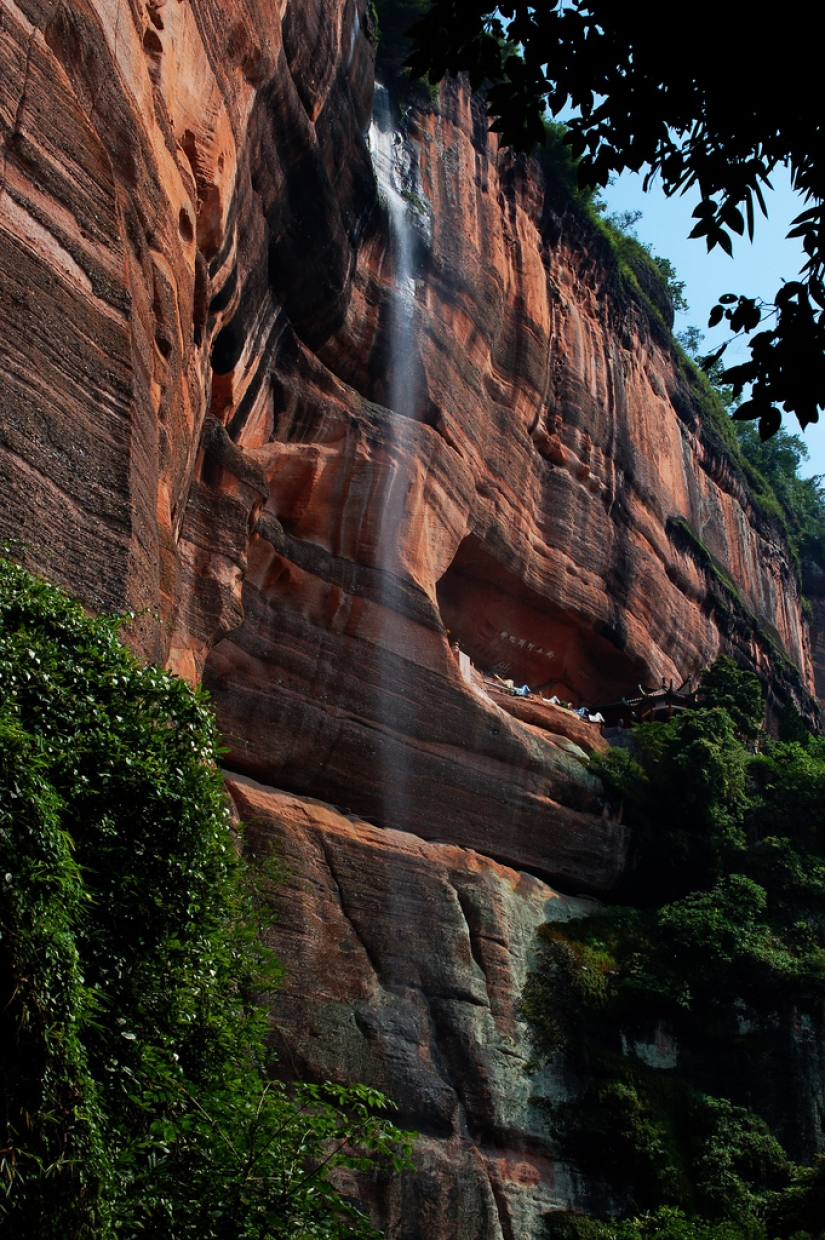 Landscape Danxia — colored mountains of China