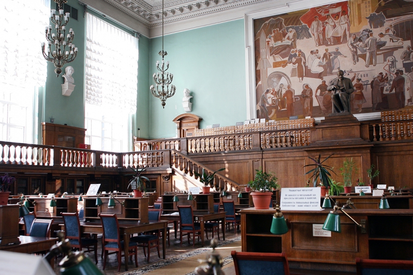 Las 7 bibliotecas rusas más bellas Las 7 bibliotecas rusas más bellas