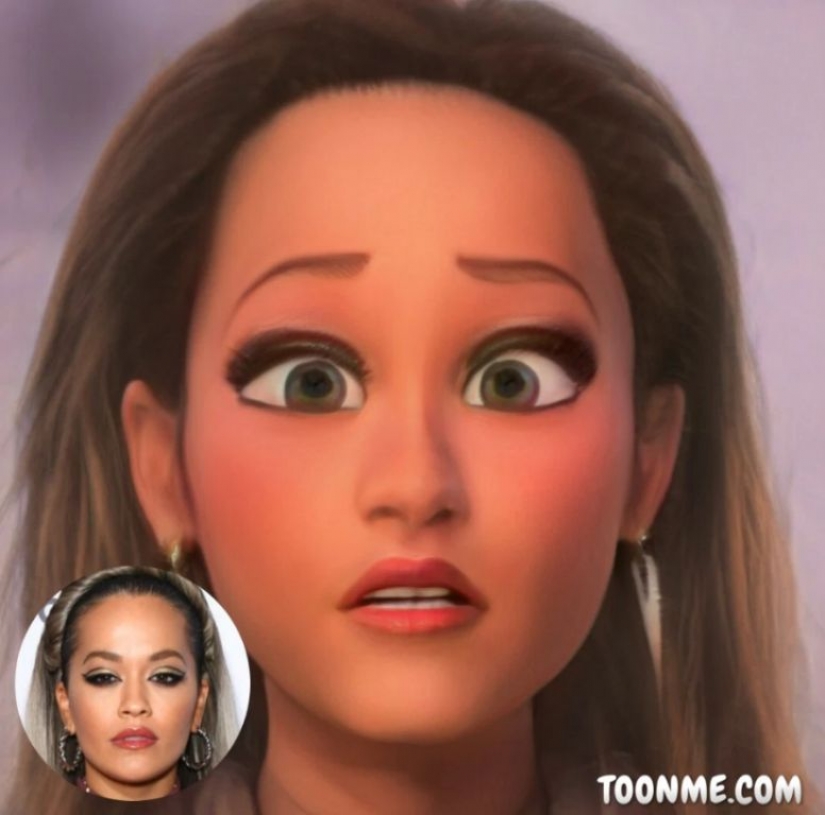 Las celebridades se convirtieron en personajes de dibujos animados con la ayuda de servicio en línea ToonMee