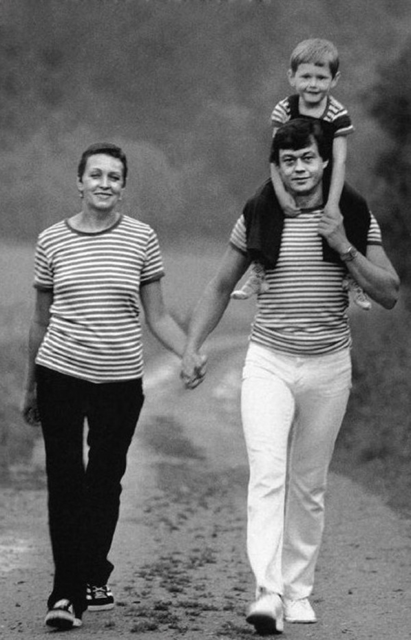 Las estrellas de nuestra infancia en el círculo familiar. Fotos de casa archivos Las estrellas de nuestra infancia en el círculo familiar. Fotos de casa archivos