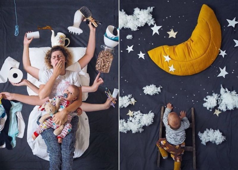 Las mejores ideas para las fotos de su bebé: imágenes de un increíblemente positiva de las madres en la plaza Las mejores ideas para las fotos de su bebé: imágenes de un increíblemente positiva de las madres en la plaza