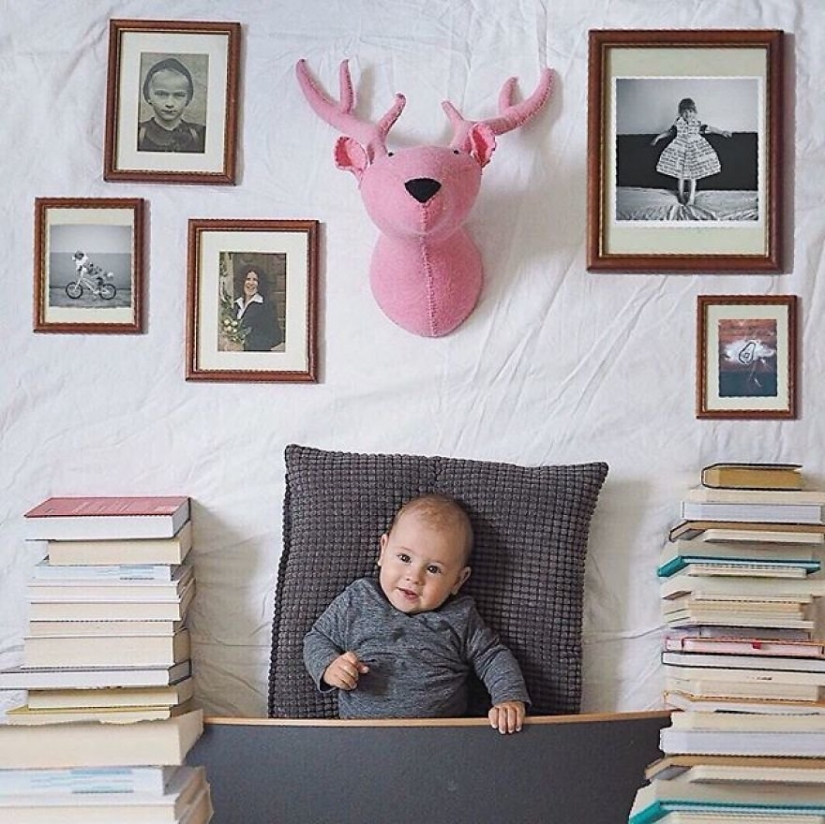 Las mejores ideas para las fotos de su bebé: imágenes de un increíblemente positiva de las madres en la plaza Las mejores ideas para las fotos de su bebé: imágenes de un increíblemente positiva de las madres en la plaza