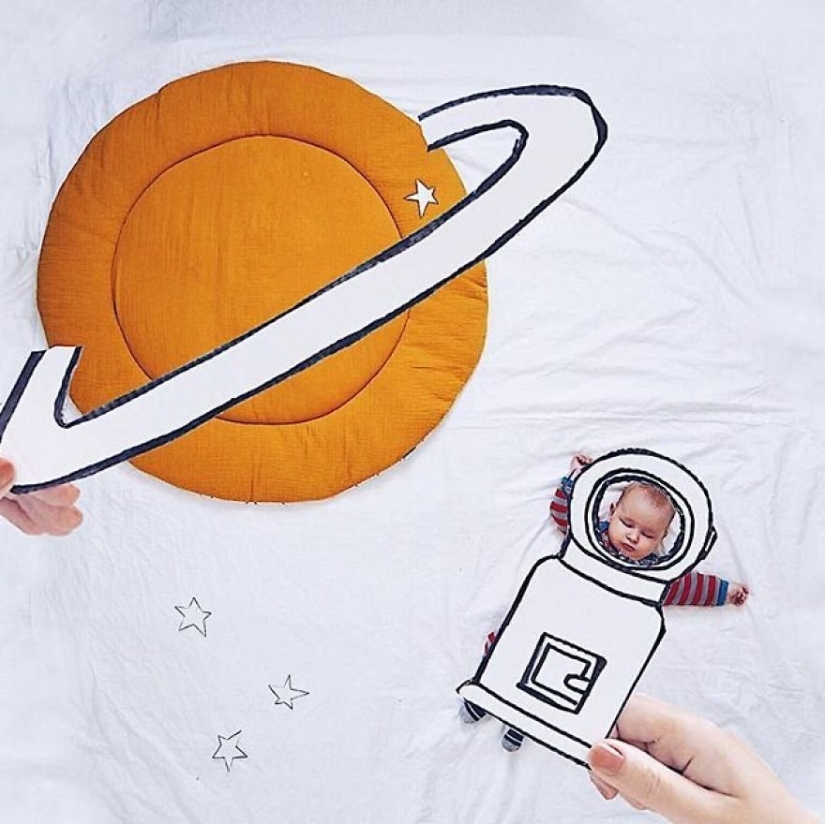 Las mejores ideas para las fotos de su bebé: imágenes de un increíblemente positiva de las madres en la plaza Las mejores ideas para las fotos de su bebé: imágenes de un increíblemente positiva de las madres en la plaza